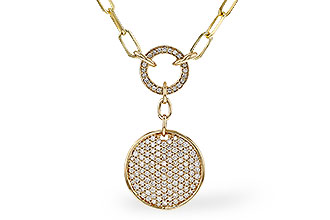 A293-02204: NECKLACE .92 TW (17")