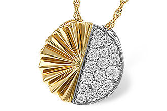 A293-06731: NECKLACE .50 TW