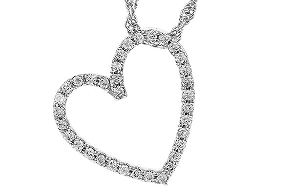 B292-13131: NECKLACE .12 TW