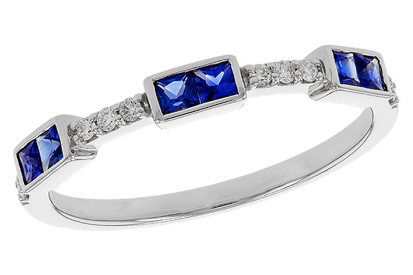 B293-04086: LDS WED RG .36 SAPPHIRE .43 TGW