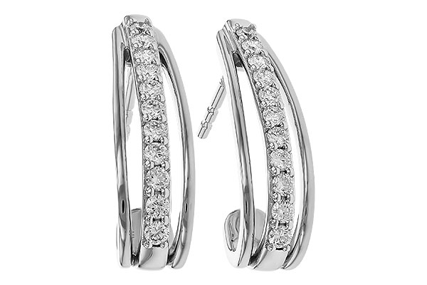 B293-07640: EARRINGS .40 TW
