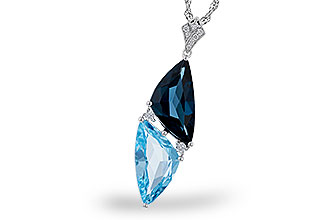 C293-02231: NECK 6.87 BLUE TOPAZ 6.97 TGW