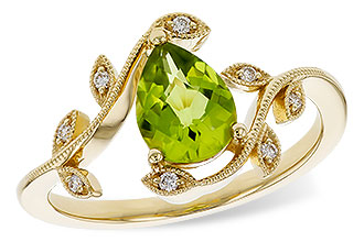 C293-02249: LDS RG 1.16 PERIDOT 1.22 TGW (8x6MM PER)