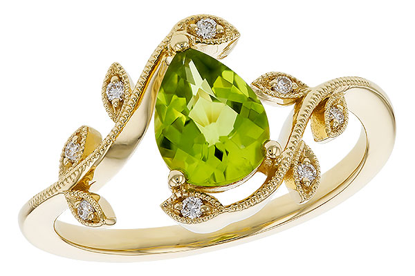 C293-02249: LDS RG 1.16 PERIDOT 1.22 TGW (8x6MM PER)