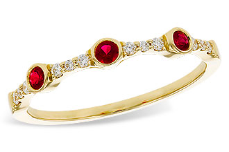 C293-03140: LDS WED RG .15 RUBY .24 TGW