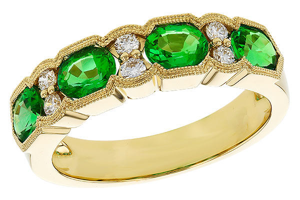 C293-07704: LDS WED RG 1.20 EMERALD 1.38 TGW (5x4MM EMER)
