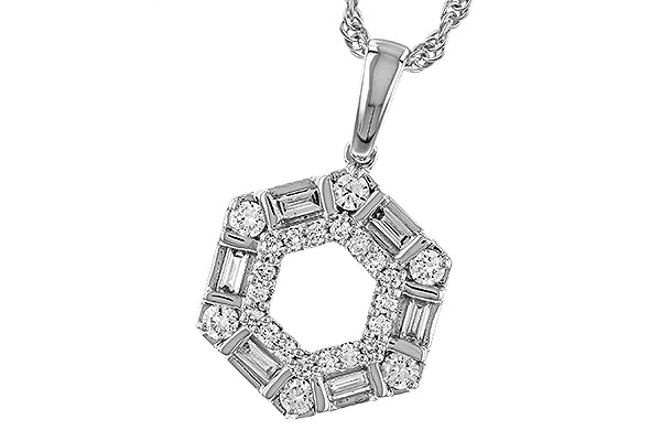 D293-01295: NECKLACE .14 TW BAG .50 TW