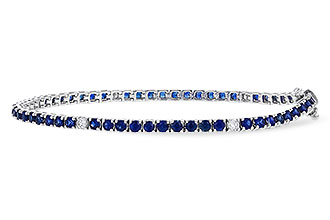 D293-01340: BRACELET 3.27 TW SAPP 3.52 TGW (7")
