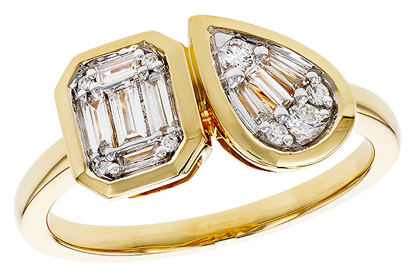 D293-07704: LDS DIA RG .17 TW BAGUETTE .25 TW