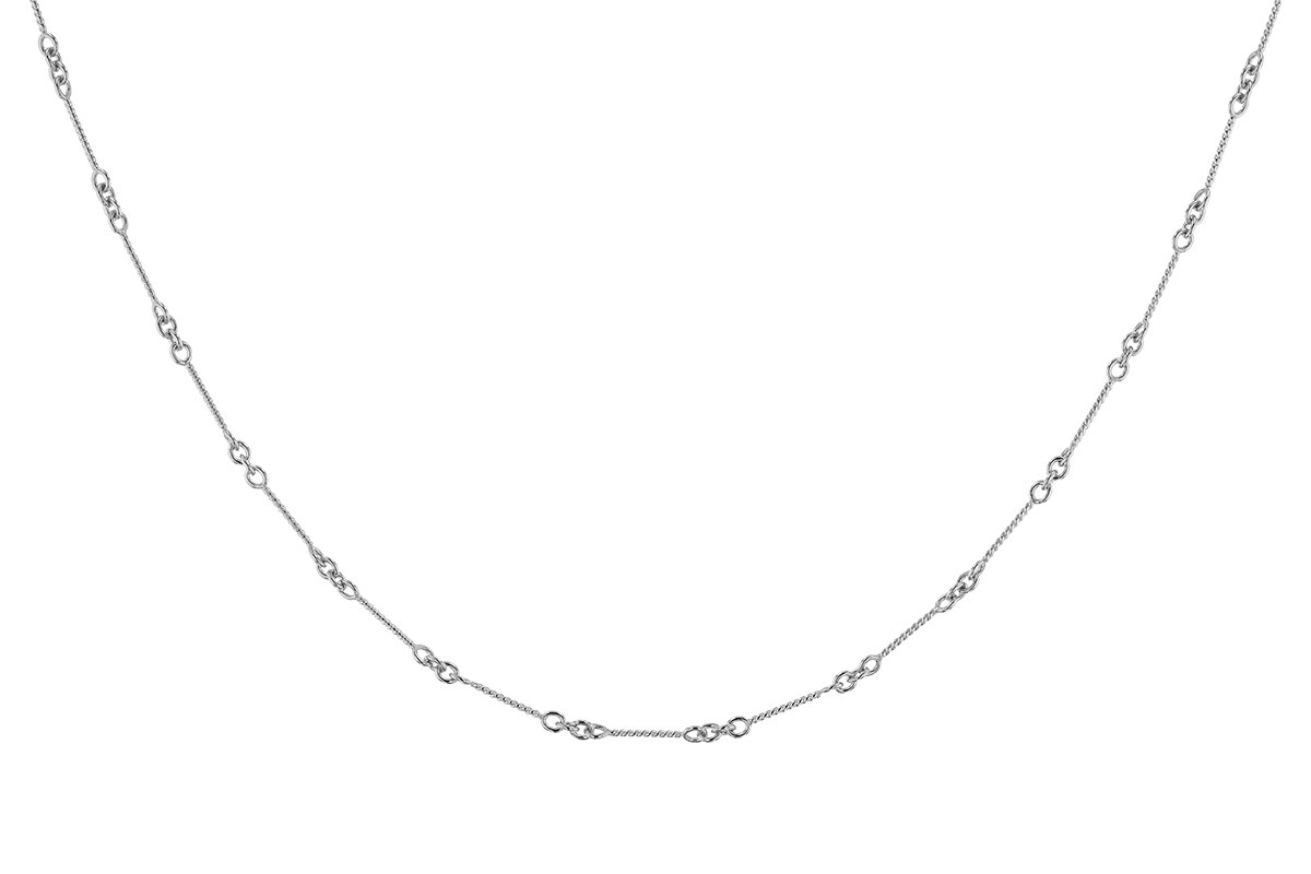 E292-14976: TWIST CHAIN (22IN, 0.8MM, 14KT, LOBSTER CLASP)