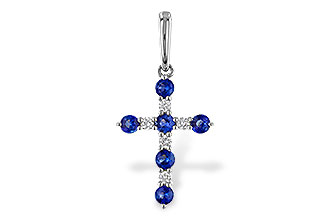 E293-02195: PENDANT .34 TW SAPP .42 TGW