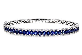 E293-07649: BANGLE 5.09 TW SAPPHIRE 5.65 TGW