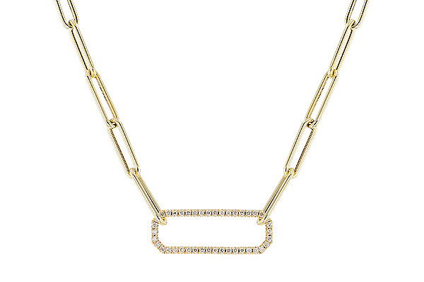 F292-09540: NECKLACE .50 TW (17 INCHES)