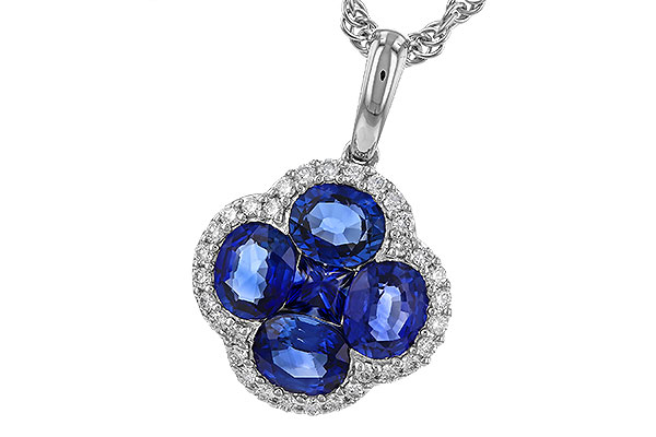F293-01358: NECKLACE 1.72 SAPPHIRE 1.87 TGW