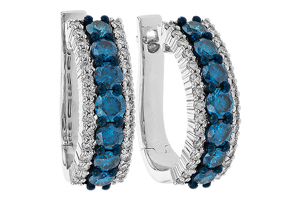 F293-04967: EARR 1.06 BLUE DIAS 1.46 TW