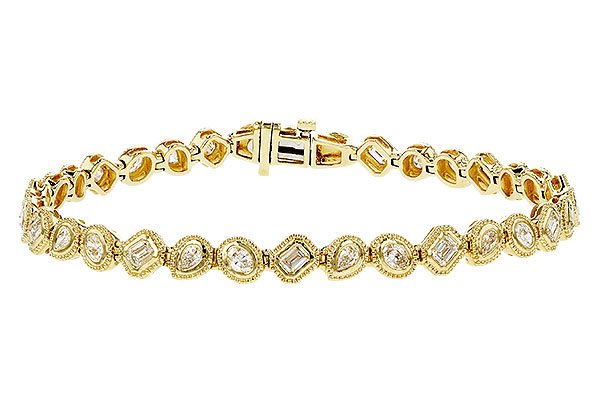 F293-07704: BRACELET 2.15 TW FANCY CUT DIAMONDS