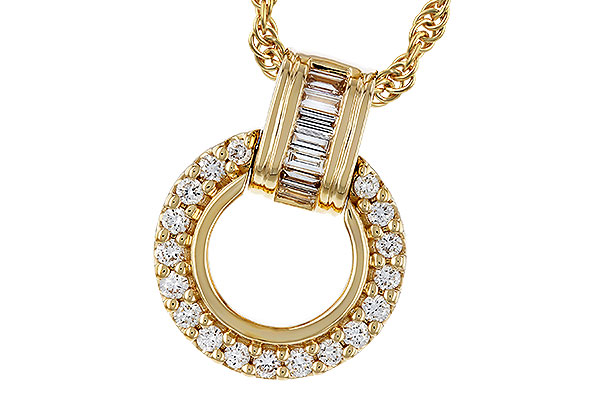 F293-08631: NECKLACE .12 BAG .33 TW