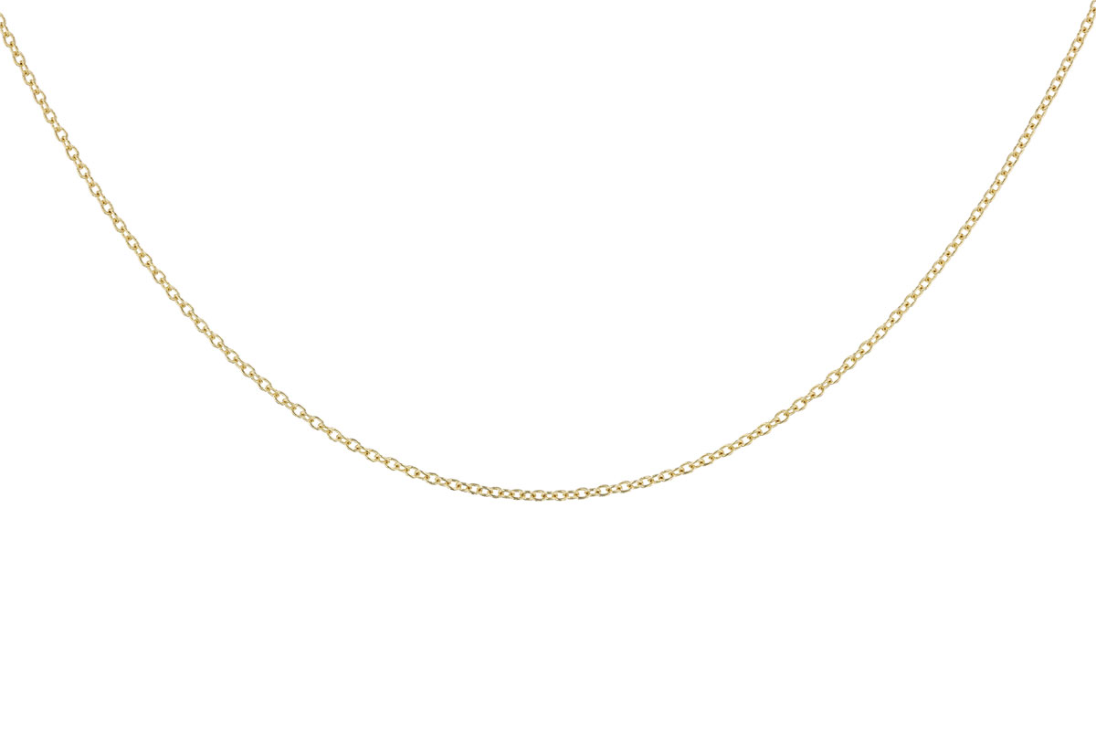 G292-15849: CABLE CHAIN (18IN, 1.3MM, 14KT, LOBSTER CLASP)