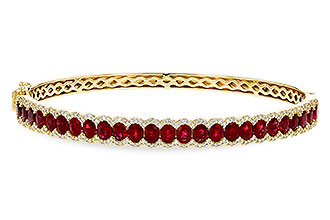 G293-07640: BANGLE 5.04 TW RUBY 5.60 TGW