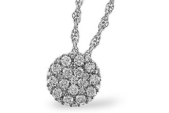 H293-03094: NECKLACE .25 TW