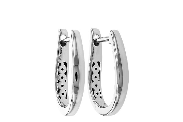 H293-05885: GOLD EARRINGS (15MM)