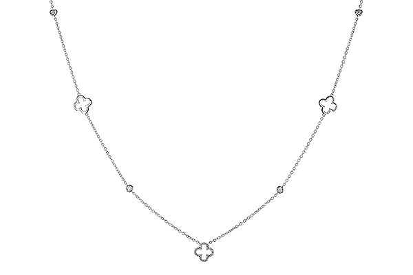 K293-02231: NECKLACE .20 TW (18")