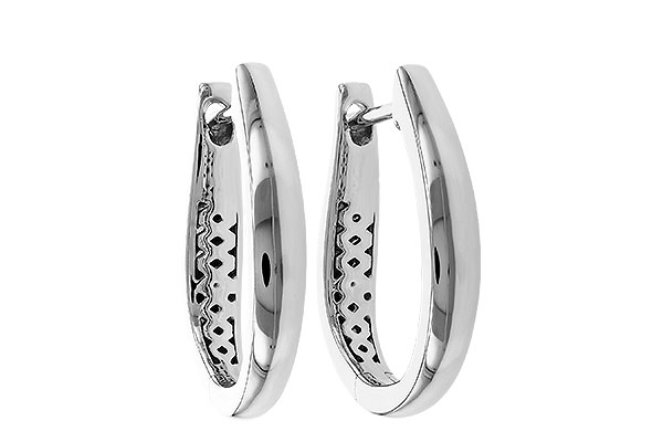 K293-05894: GOLD EARRINGS (17MM)