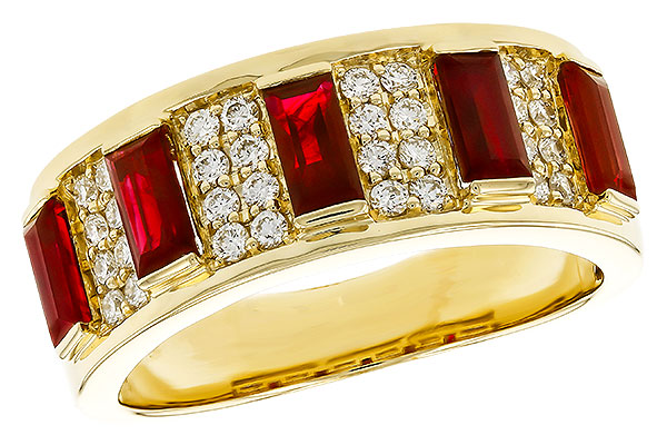 L293-04994: LDS WED RG 1.40 TW RUBY 1.69 TGW
