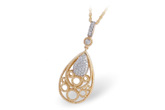 M203-00394: NECKLACE .20 TW