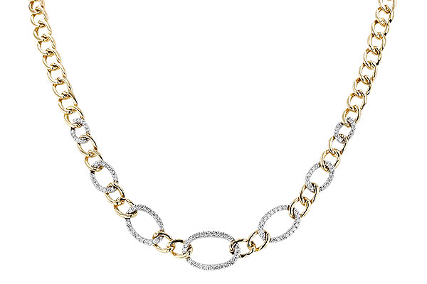 M292-10430: NECKLACE 1.15 TW (17 INCHES)