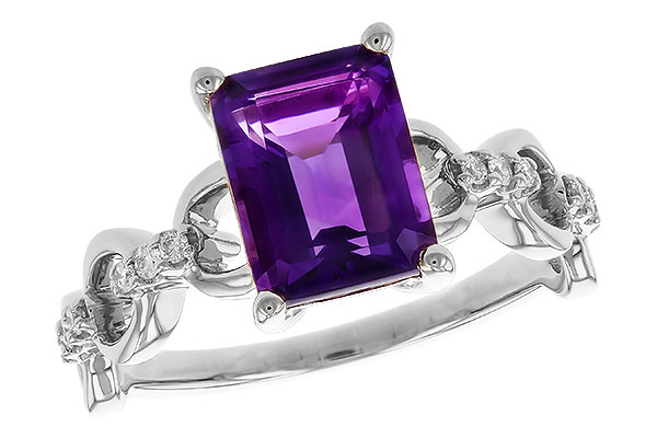 M293-06749: LDS RG 1.95 AMETHYST 2.05 TGW (9x7MM AMY)