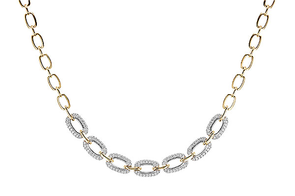 K292-10385: NECKLACE 1.95 TW (17 INCHES)
